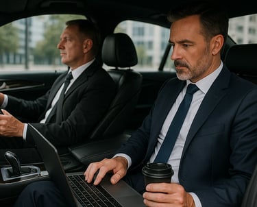Luxe zakelijke vervoer naar kantoor