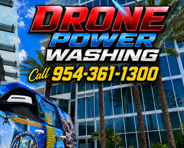 drone power washing fort lauderdale fl 