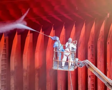 Hold Cleaning using Hydro-Jet