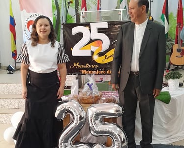 Mensajero de Paz. Iglesia cristiana en Yaguarón, Paraguay.