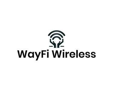 a logo for a wireless device with a wireless device