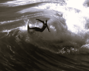 surfeur, surfer sur les vagues, surfer dans la vie