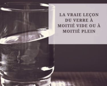 verre avec de l'eau