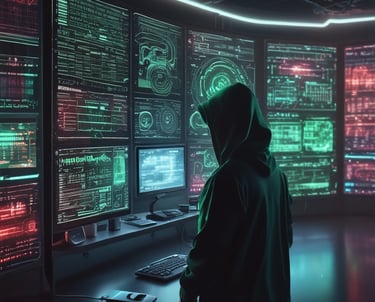 A closed padlock rests on top of a computer keyboard, symbolizing security. The image incorporates a motion blur effect, suggesting speed or data movement.