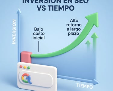 Análisis costo-efectividad generación leads por SEO y marketing orgánico 2025