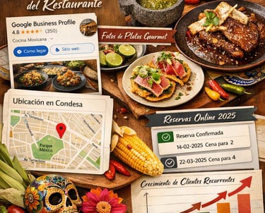 Estrategias de marketing digital que aumentaron reservas 500% en restaurant gourmet CDMX