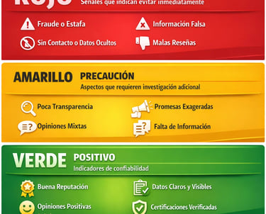 señales alerta consultores digitales no confiables