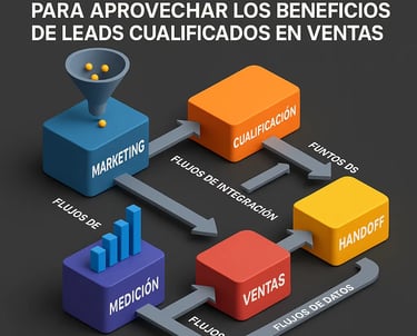 Sistema de implementación para aprovechar beneficios leads cualificados en ventas