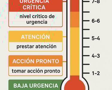 termometro urgencia transformacion digital negocios señales