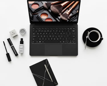 Digital workspace for graphic designer