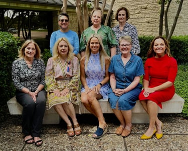 The 2025-2027 Board for the James Butler Bonham Chapter of the Daughters of the Republic of Texas. 