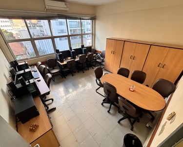 Sala onde será a Casa Inteligente PUC