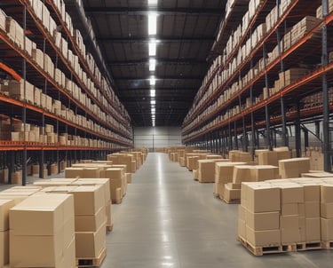 A street market stall is filled with various products including packaged goods, boxes, and hanging bags of snacks. The area appears dimly lit, with fluorescent lights inside the stall and a sign with red Chinese characters above.