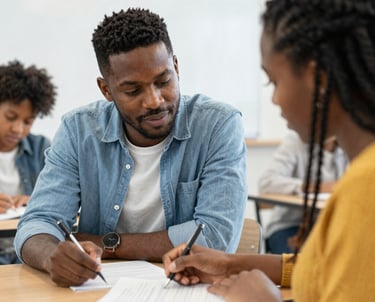 black blue and yellow textile