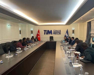 Businessman Tanaka Muvezwa Meets with TİM(TURKISH EXPORTERS ASSEMBLY)