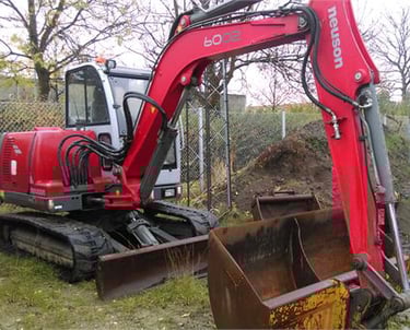 neuson 6002 1999 ekskavatorius nuoma