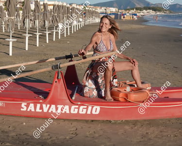 Marie piaggia Scauri Italia sauvetage