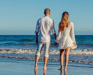 Couple on the beach