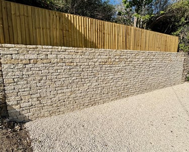 Professional and high quality dry stone wall and timber fencing