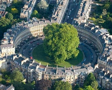 Images from the Circus city of Bath, England