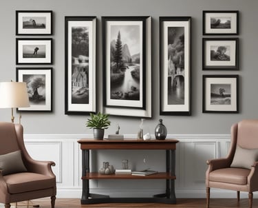 A technician setting up a security system.