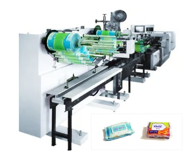 물티슈자동포장기계 DS-6000DLS 이중실링