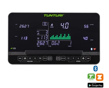 ecran tunturi tapis de course