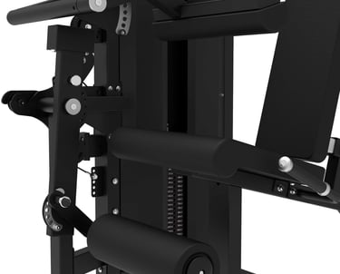 detail dual leg curl / extension livre en guadeloupe