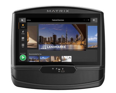 ecran tapis de course fitness