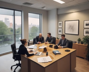 man writing on paper