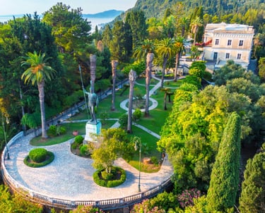 a large building with a clock tower in the middle of it