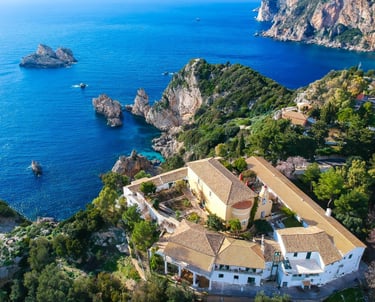 a large house with a large roof and a large house with a large roof