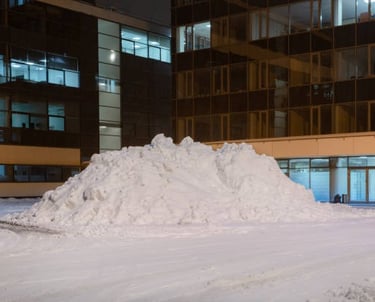 pile of snow