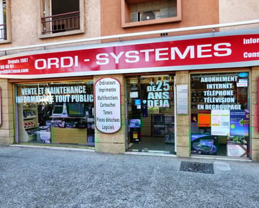 facade du magasin Ordi-Systemes