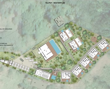 MasterPlan Talipot Ecolodge in Miches