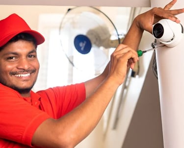 a-man-installing-cctv-camera