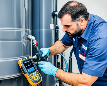 كشف تسربات الخزانات والحمامات بجدة