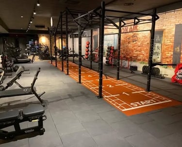 luxury gym interior