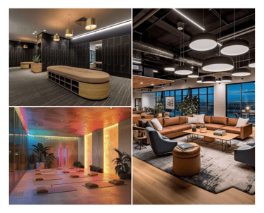 photo collage wellness hub concept design and consultancy flow