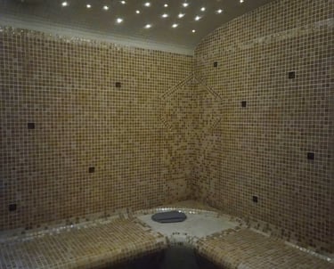 Salle chaude du Hammam