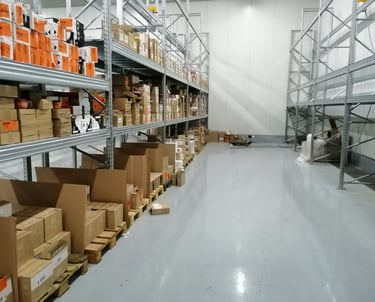 Εποξειδικό δάπεδο σε επαγγελματικό χώρο στην Αθήνα