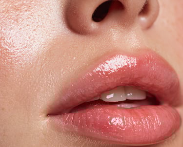 Plump lips