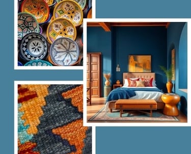 Moroccan-Inspired Bedroom Décor