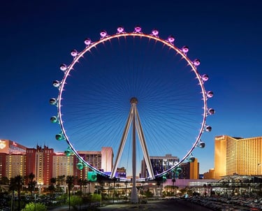 The LINQ High Roller in Las Vegas