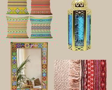 Decorative Accessories to Enhance the Moroccan