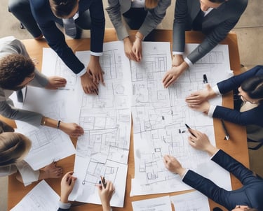 Strategy session held by ID2Solve Management Consultants