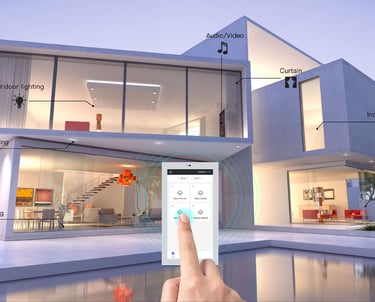 Omini offers smart building automation and smart home solutions for modern living.
