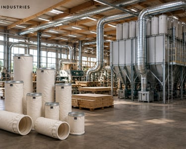 Filter vreće za drvnu industriju-filterske vreće drvna industrija d&om industries