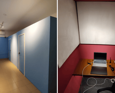 Vocal booth for shikho