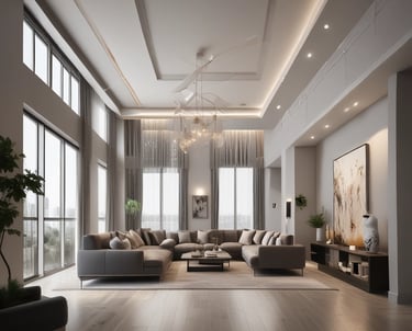 A construction worker measuring wood on a building site.